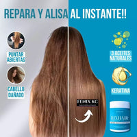 FIX HAIR SMOOTH La Crema Alisadora Anti-Friz De Nueva Generación.