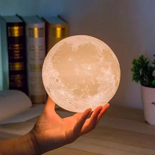 Humidificador Y Lampara Lunar con Esencia