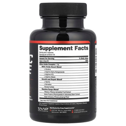 NITRIC OXIDE™ (IMPORTADO) MEJORA TU RENDIMIENTO💪🏻