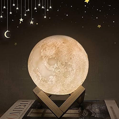 Humidificador Y Lampara Lunar con Esencia