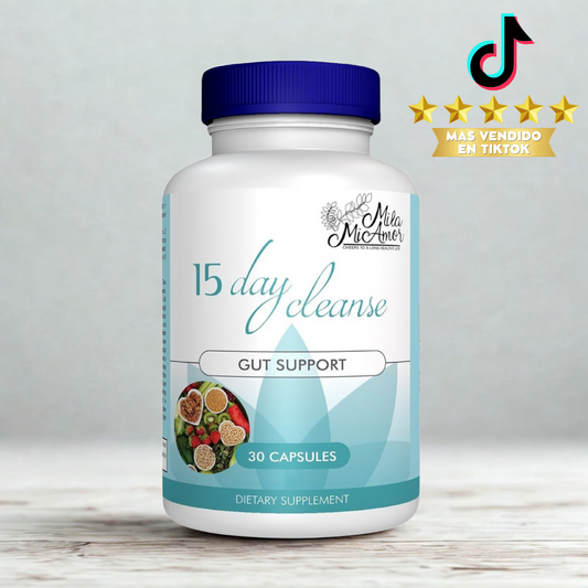 DESINTOXICANTE INTESTINAL -15 DAYS  CLEANSE DE MILA MI AMOR-